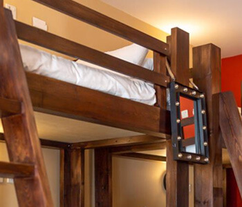 Bunkbeds at Butch Cassidy's Bunkhouse